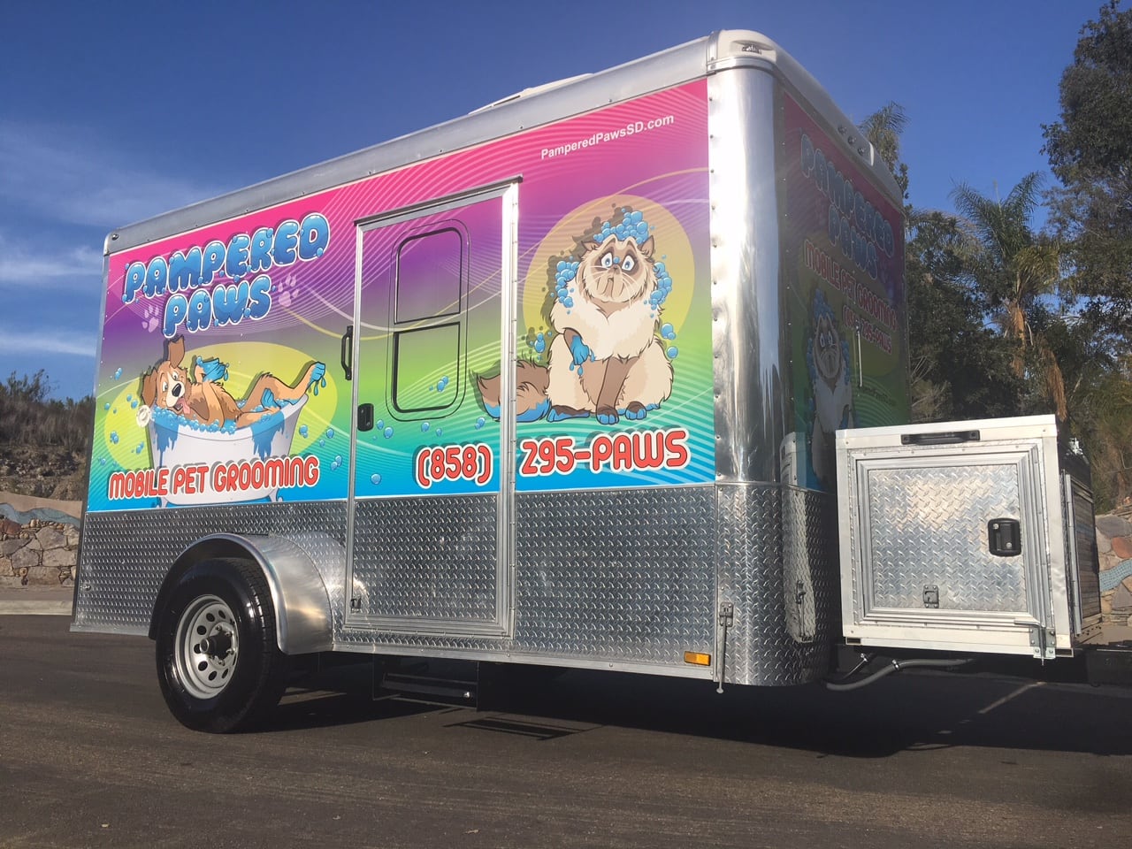 Pet Grooming Trailers